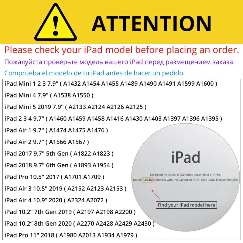 Rotating Stand iPad Case