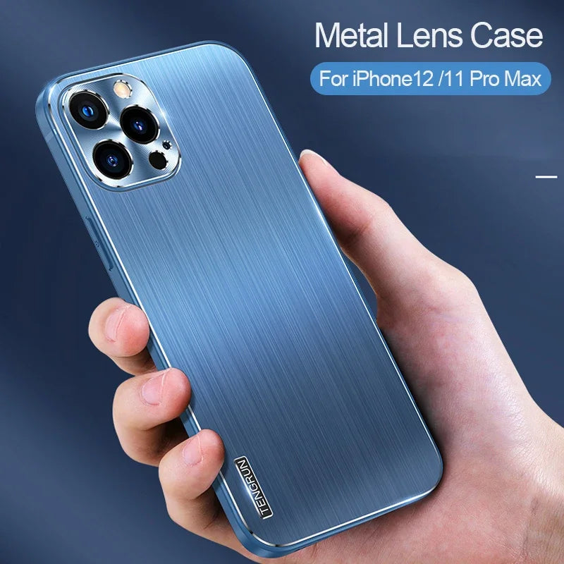 Metallic Look Cover for iPhone