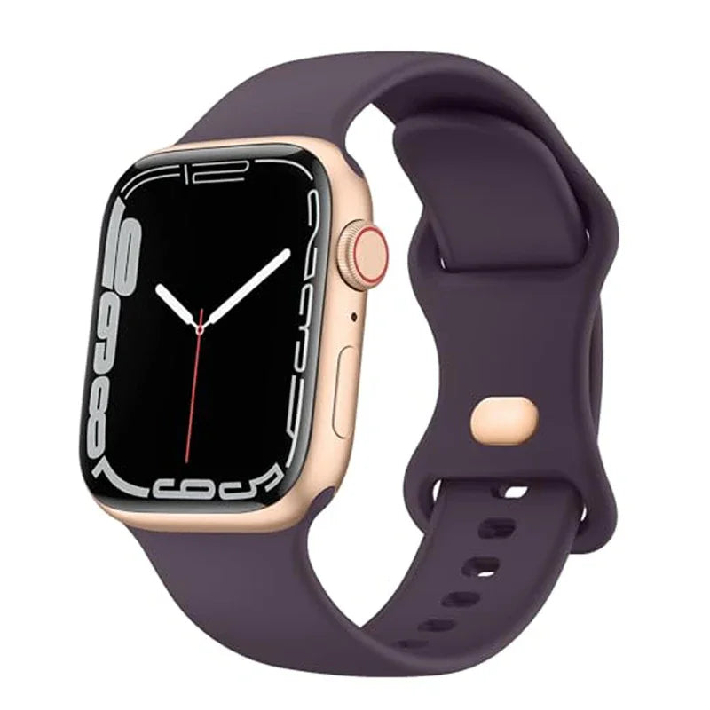 Soft Silicone Band for Apple Watch