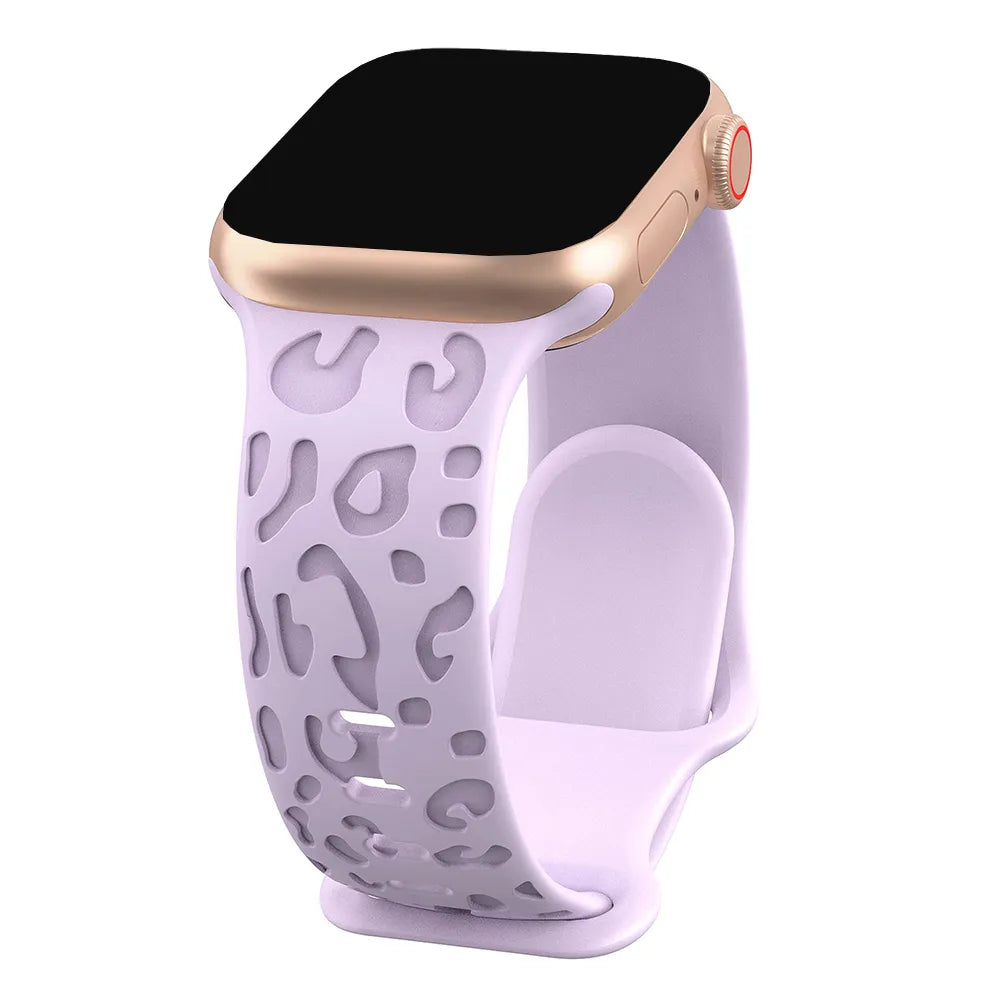 Sporty and comfortable apple watch strap with various colors