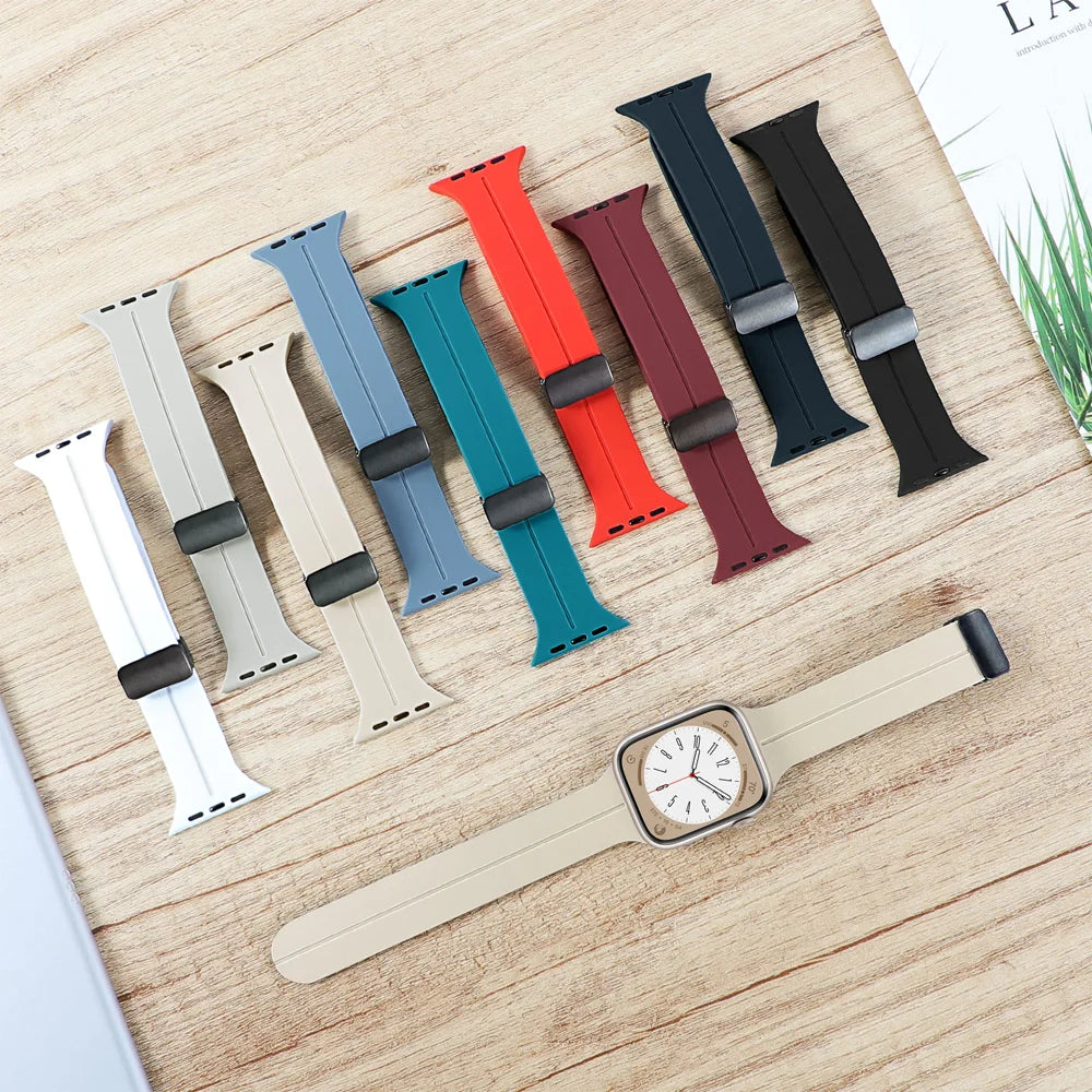 Silicone Strap For Apple watch