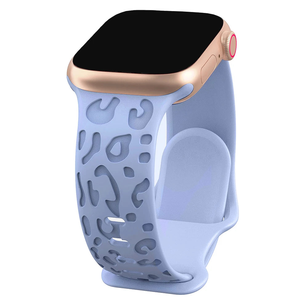 Sporty and comfortable apple watch strap with various colors