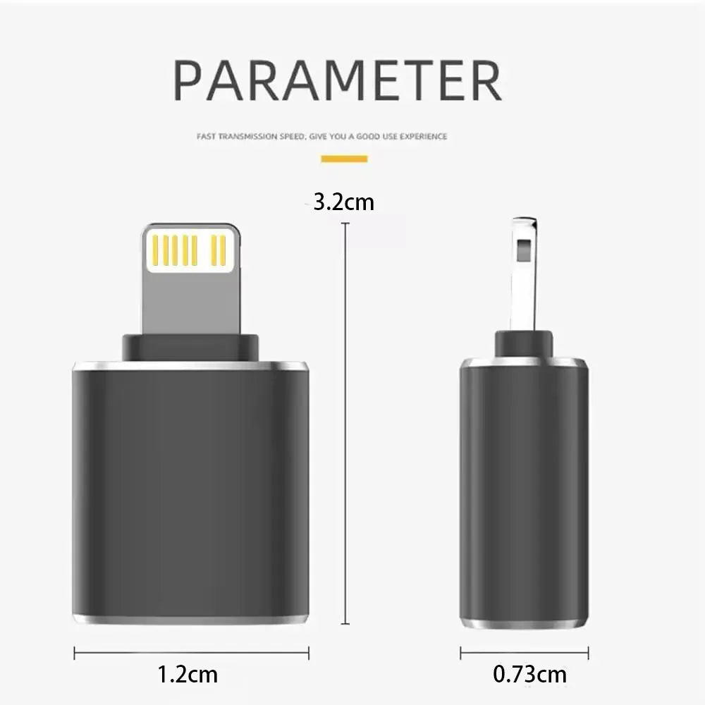 USB 3.0 OTG Adapter Suitable for IOS 13 And Above IPhone 14 13 12 11 Pro XS Max XR X 8 Plus 7 6s IPad Can Read USB Flash Drive