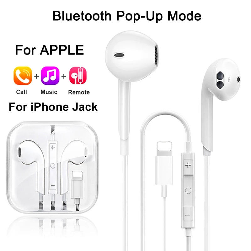 Headphones For Apple iPhoneswith different plug-in output