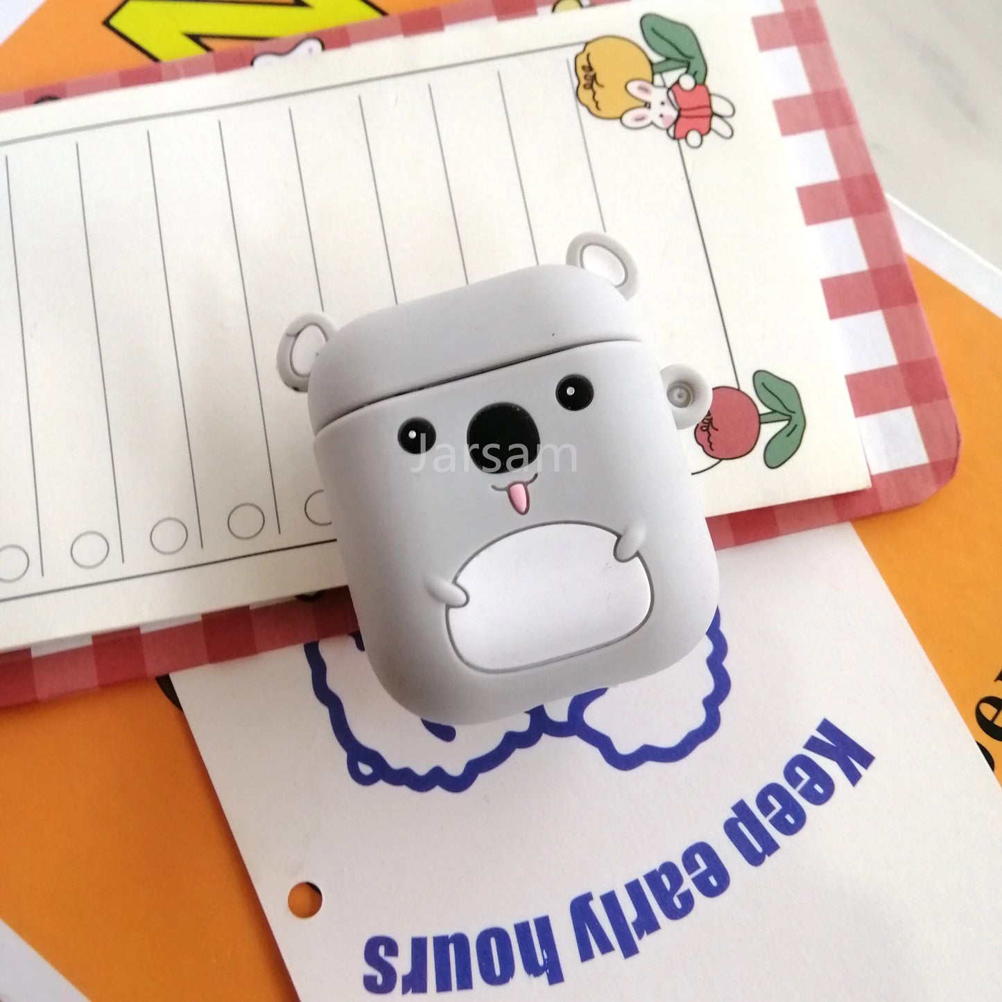 Cute Cartoon Silicone Cases For AirPods